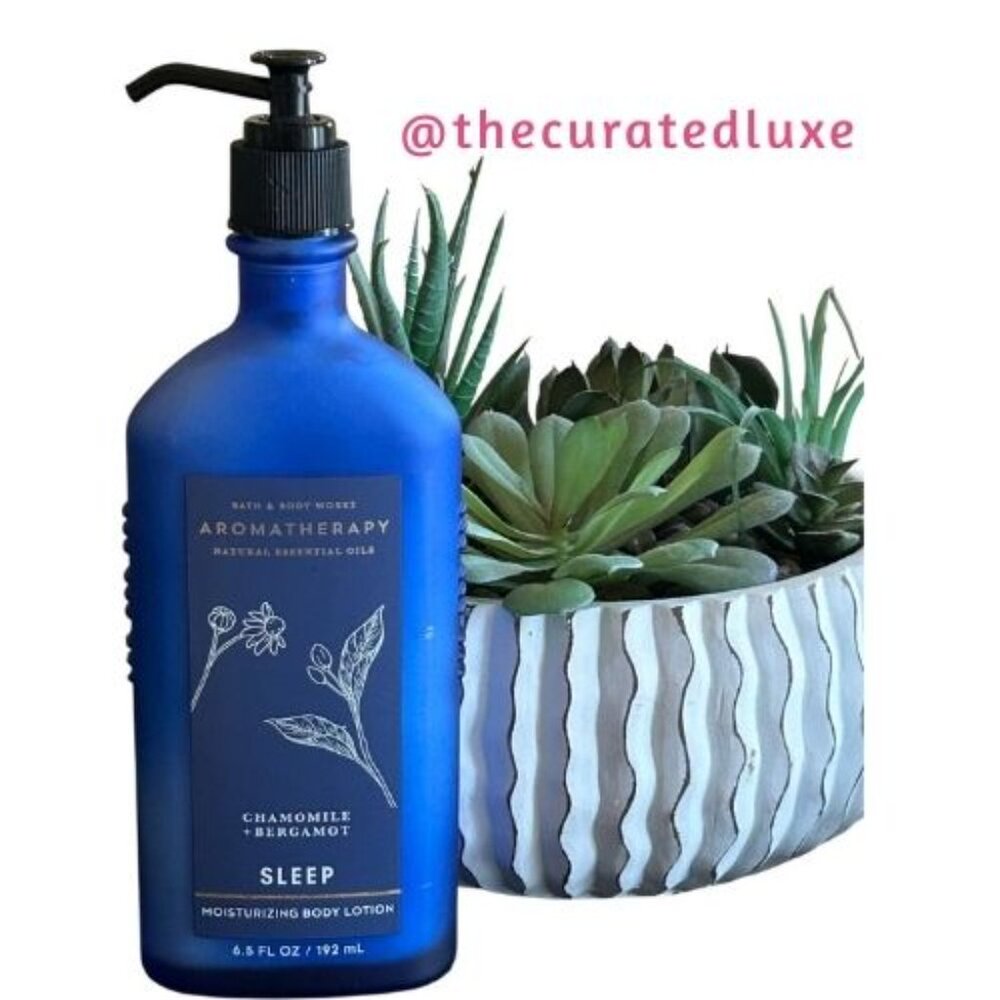 Bath and Body Works Sleep Aromatherapy Chamomile & Bergamot Lotion 6.5 oz NEW 🦋